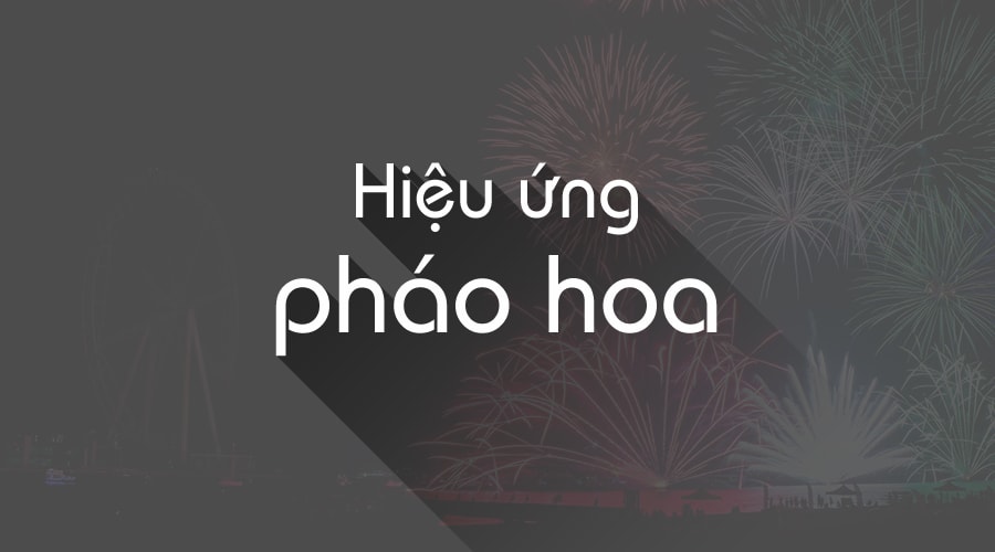 Tạo pháo hoa cho Blogspot