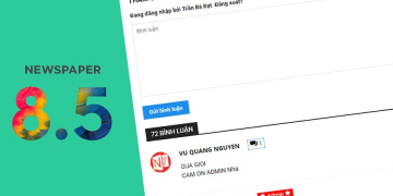 Đưa khung bình luận lên trên bình luận theme Newspaper