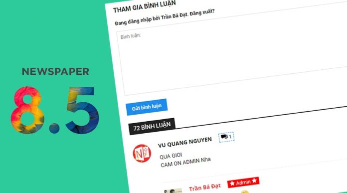 Đưa khung bình luận lên trên bình luận theme Newspaper Đưa khung bình luận lên trên bình luận theme Newspaper