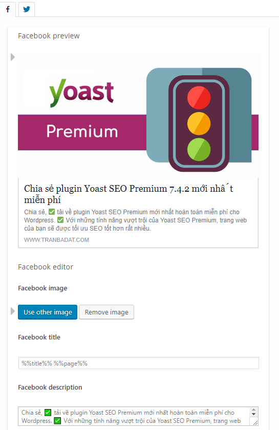Tải về Yoast SEO Premium