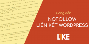 Cách thêm tùy chọn nofollow liên kết trong Wordpress